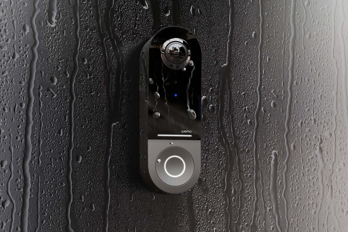 wemo doorbell in rain