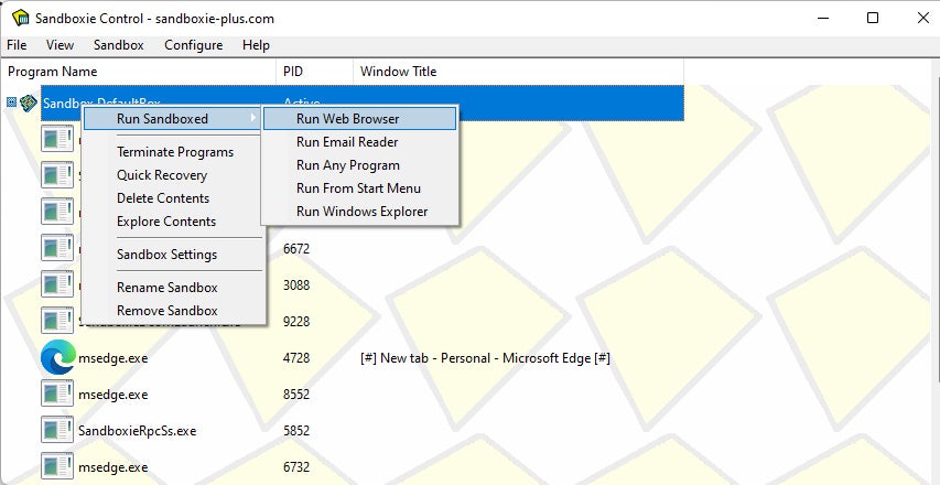 essential win10 win11 utilities sandboxie