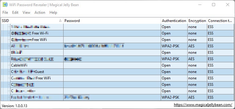 essential win10 win11 utilities wifi password revealer