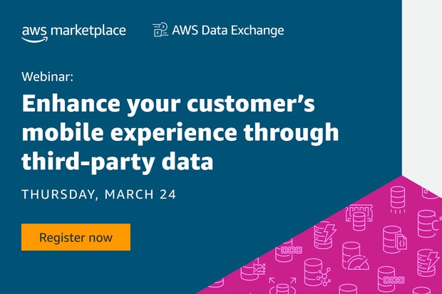 Image: Sponsored by AWS: How to personalize your mobile app experience with third-party data