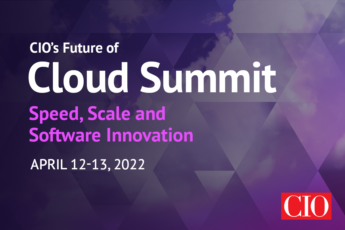 Image: CIOâs Future of Cloud Summit: Speed, Scale, and Software Innovation