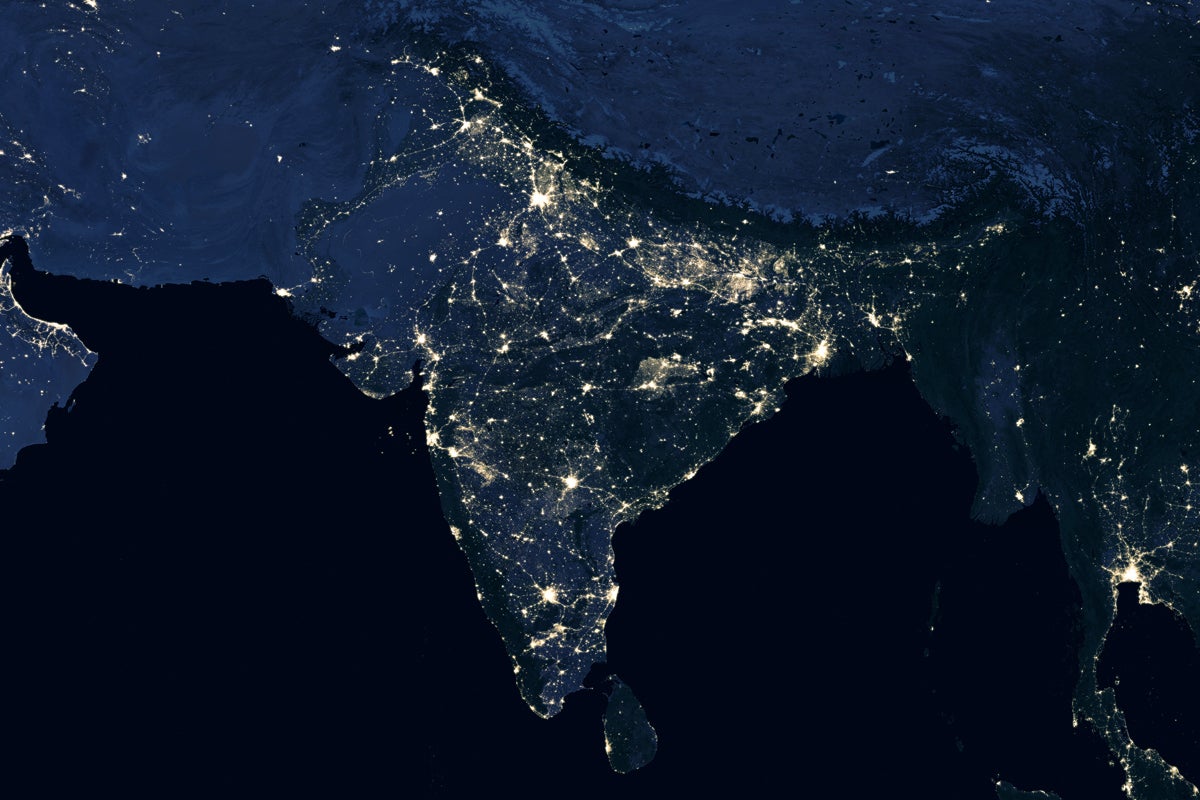 south asia from space night india shutterstock 1840428529