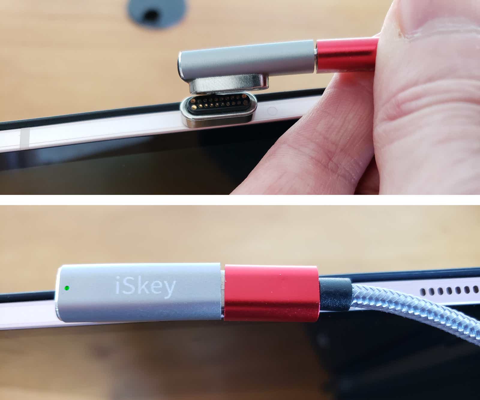 usb c explained iskey magnetic adapter