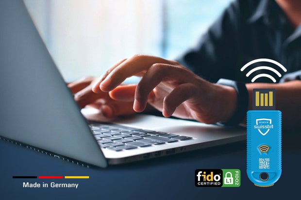 Image: Sponsored by Swissbit: New FIDO2 stick: Online authentication 