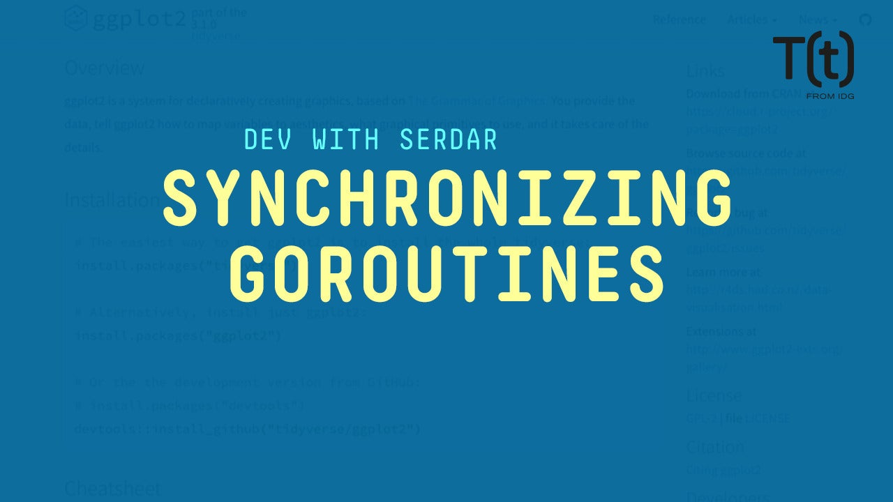 Image: How to synchronize goroutines with waitgroups