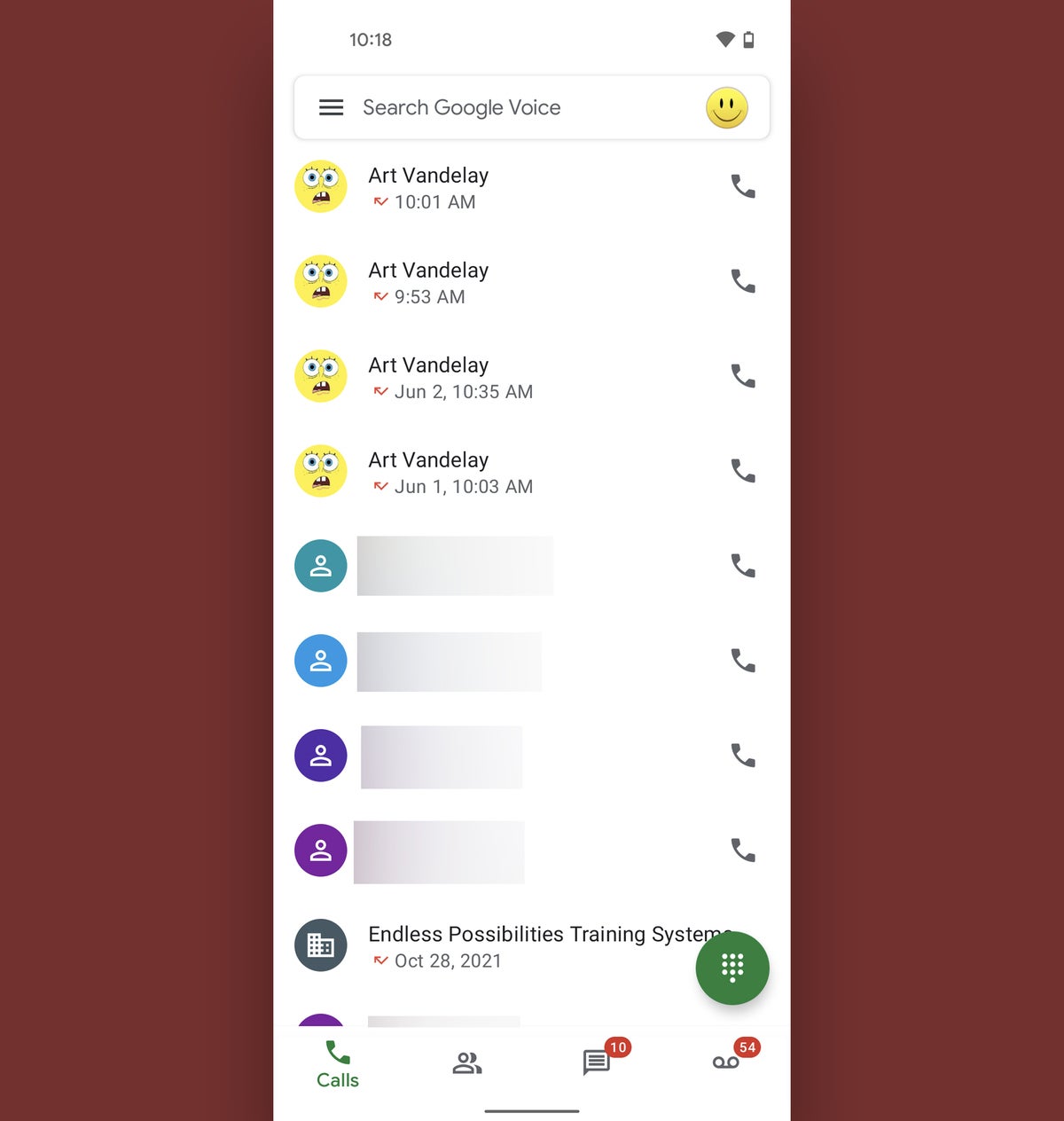 03 google voice android app
