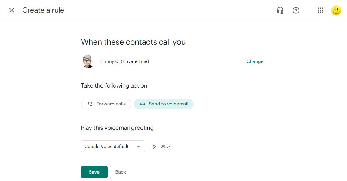 05 google voice call rules
