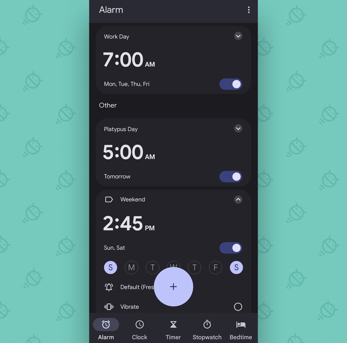 Google Clock 7.3: Alarm pausing and better multi-timer UI