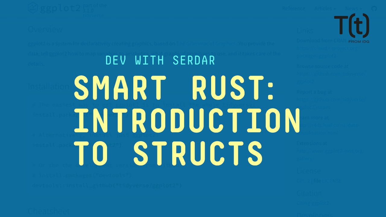 Image: Smart Rust: Introduction to structs