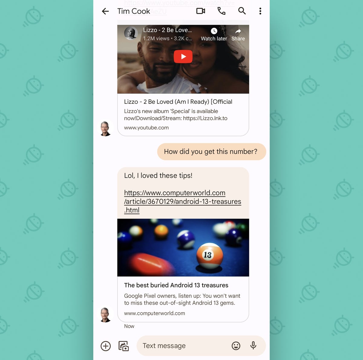 Tricks to use your favorite apps more effectively 4 Tricks to use your favorite apps more effectively 04 google android messages website preview 100931397 large