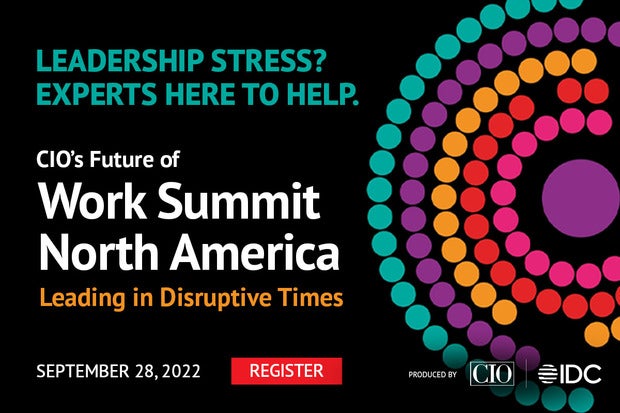 Image: CIOâs Future of Work Summit North America