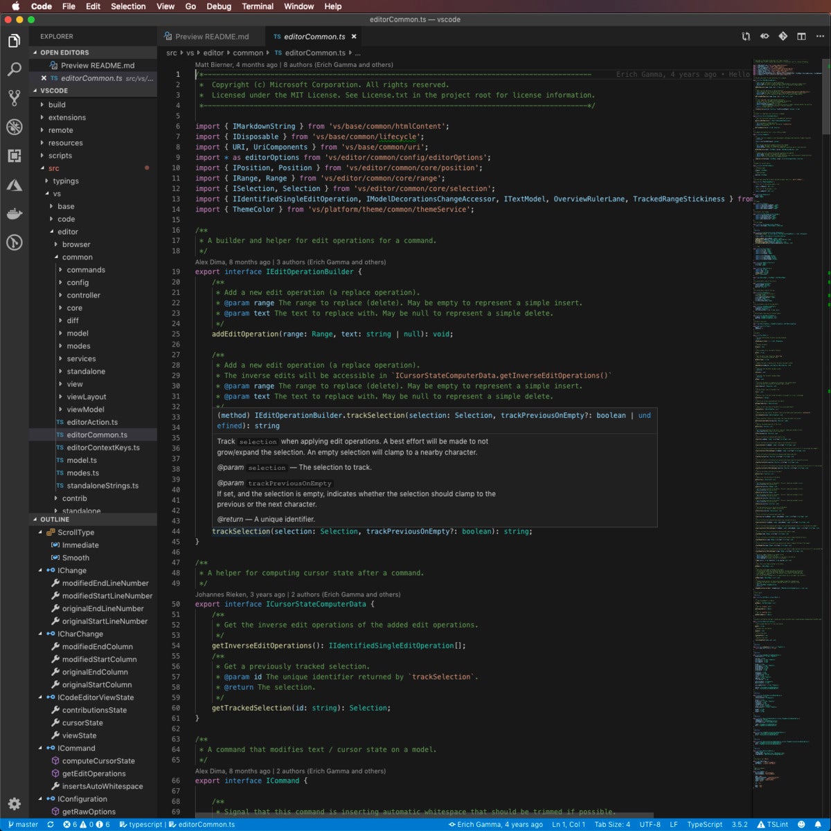visual studio code screenshot