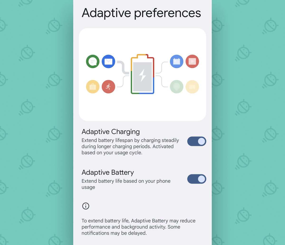 Google Pixel Battery Life: Adaptive Battery
