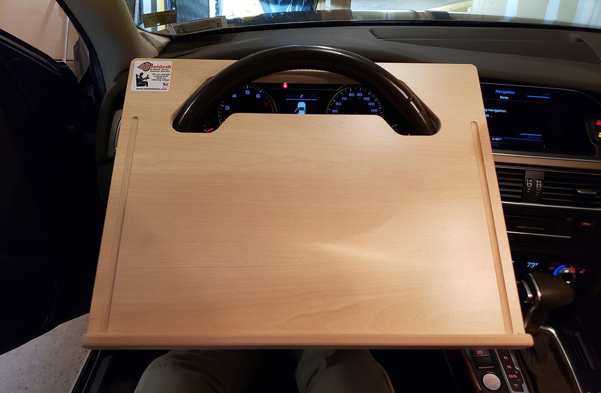 mobile office 15 wheeldesk executive car desk