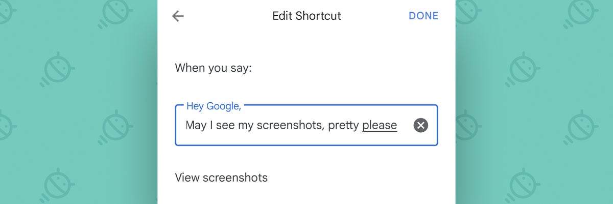 Google Assistant Android Shortcuts: Custom commands