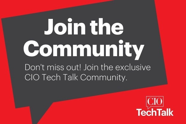 Image: Join the CIO Tech Talk Community 