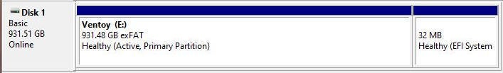 Xây dựng ổ sửa chữa Windows có khả năng khởi động cuối cùng 3 bố cục đĩa ventoy