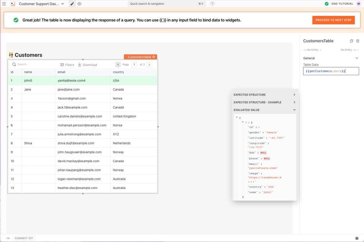 Calling a prepared SQL query from JavaScript.