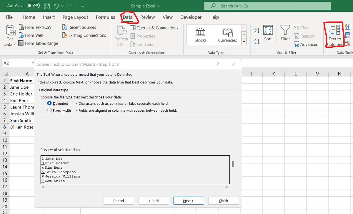 Excel макросы 06 мастер текста в столбцы