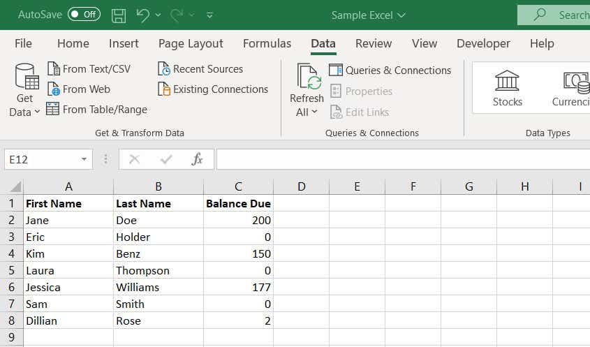 excel macros 09 first last names separated