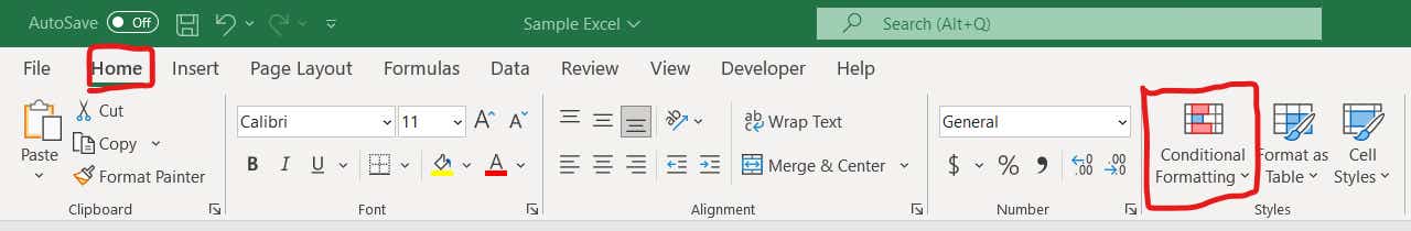 excel macros 10 ribbon conditional formatting