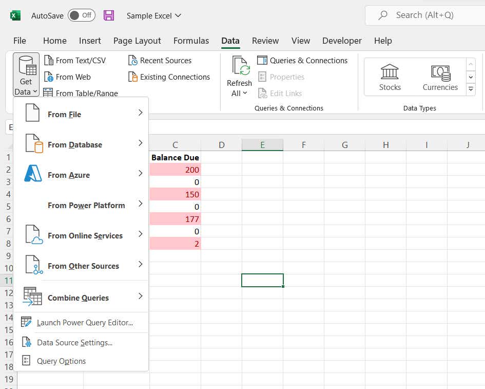 excel macros 16 import data