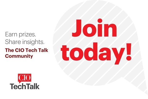 Image: Join the CIO Tech Talk Community