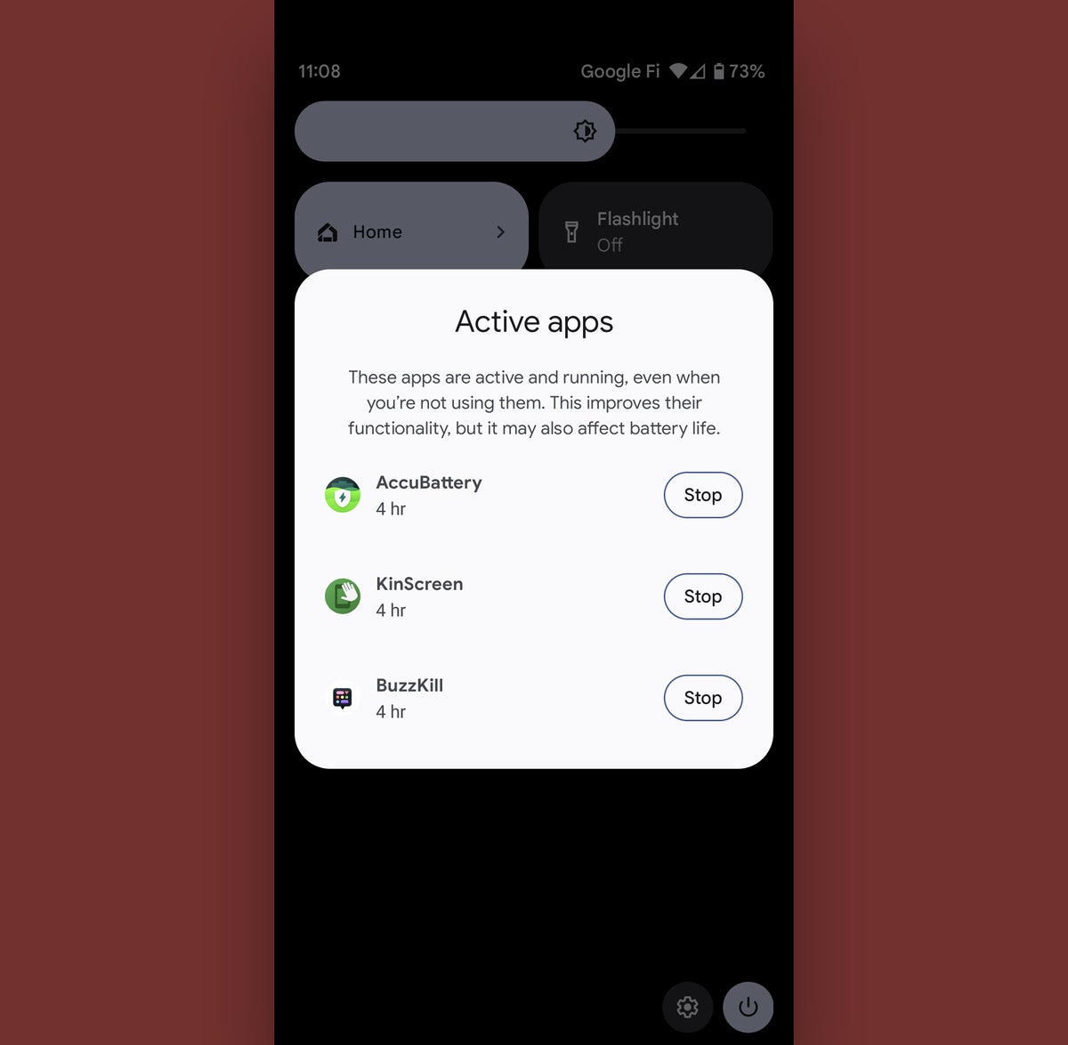 08 android 13 tips active apps list