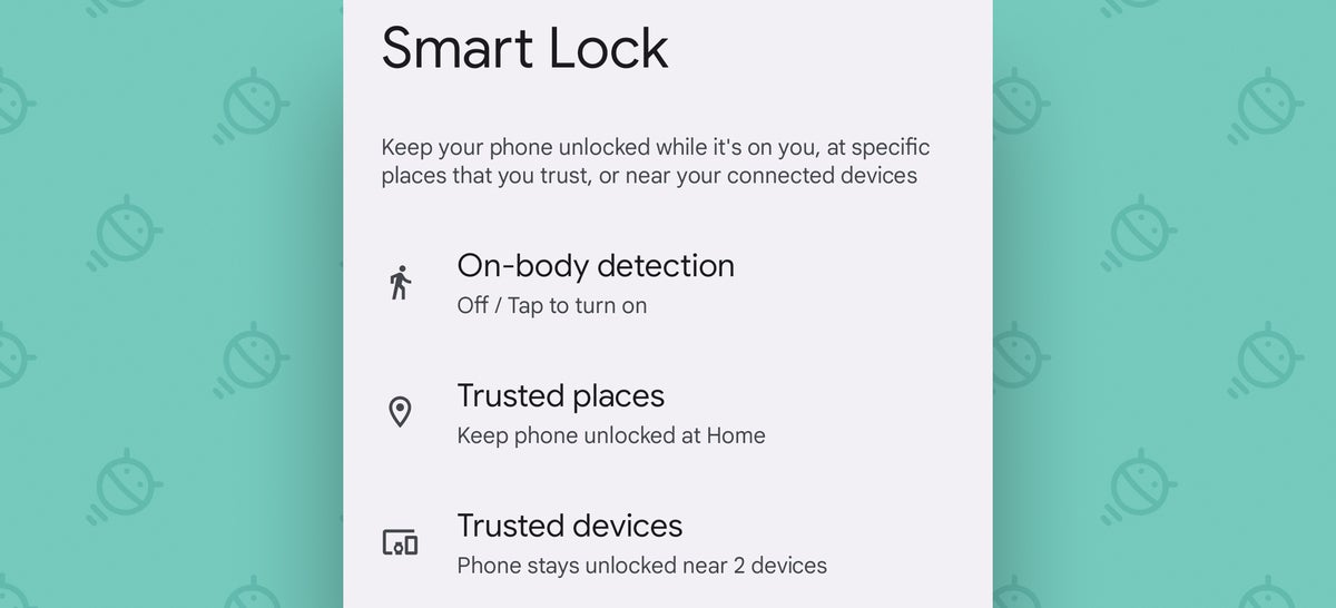 Android Smart Lock