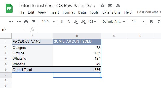 google sheets pivot tables 14 conditional filter lower totals