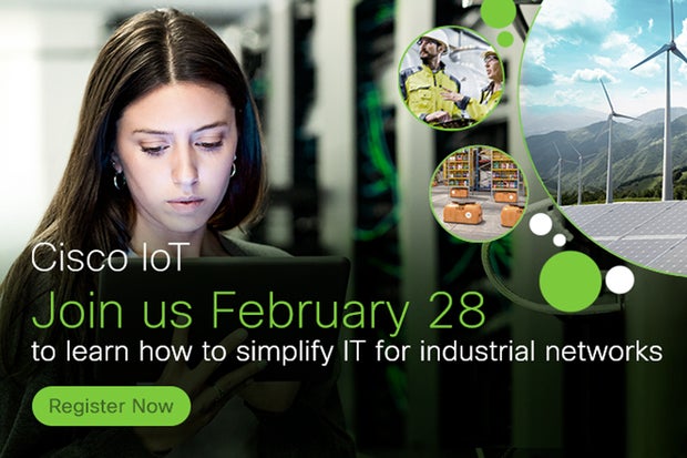 Image: Sponsored by Cisco: Simplify IT for Industrial Networks with Cisco