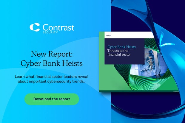 Image: Sponsored by Contrast Security: Report: Cyber Threats to the Financial Sector