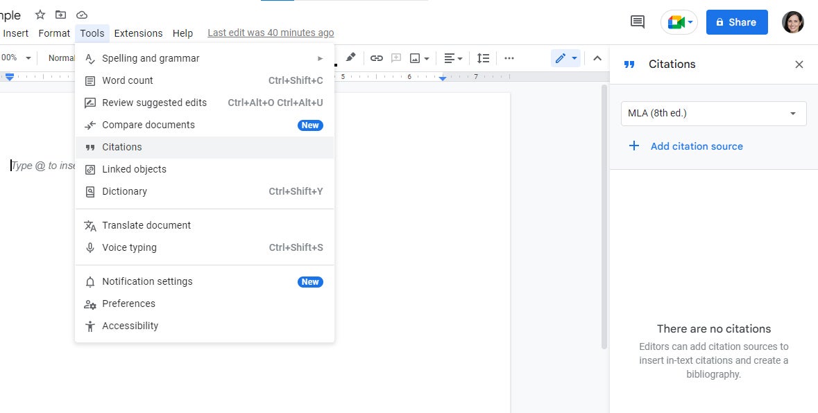 google docs 04 citations sidebar