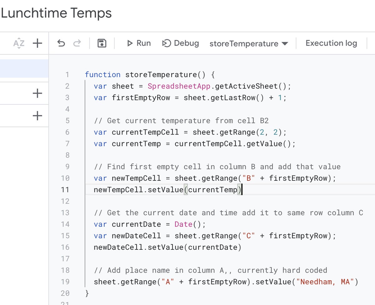 Google Sheets power tips Create an automatically updating