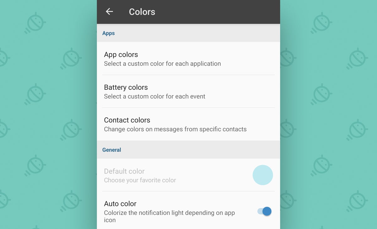 Android 14 Notifications: AodNotify colors