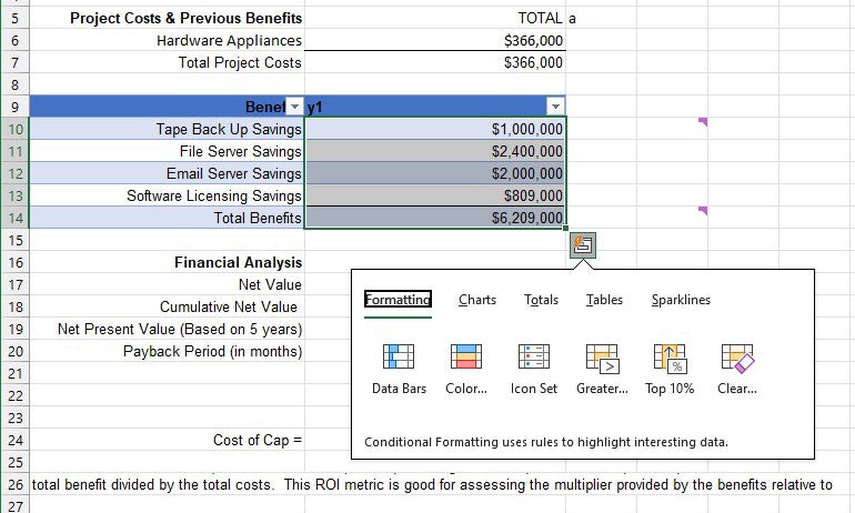 excel microsoft365 16 quick analysis 2023