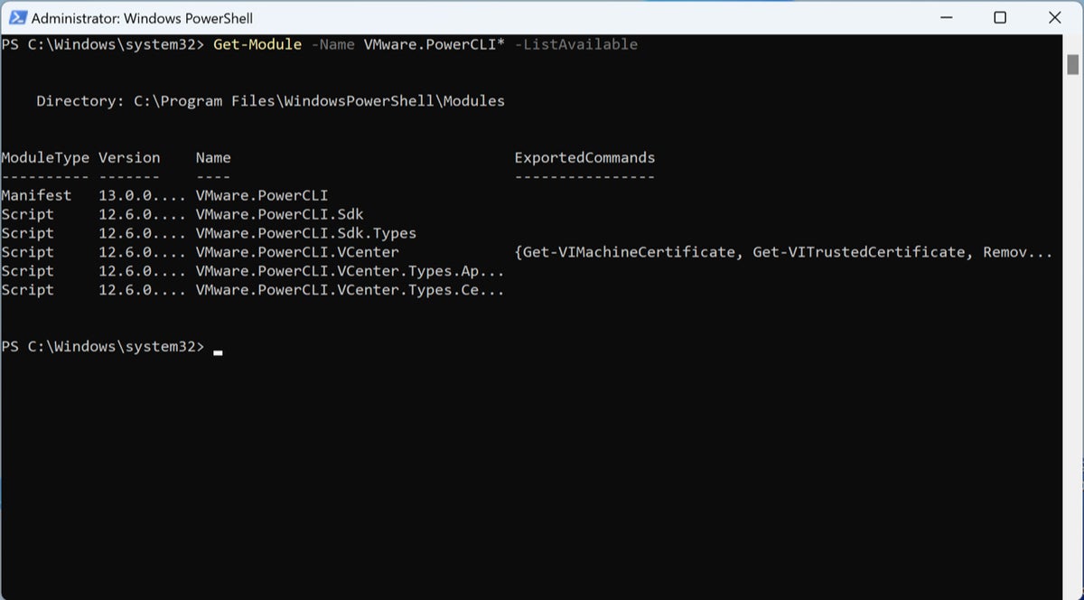 powershell tools 7 vmware powercli