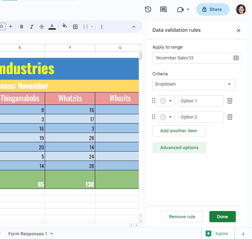 Google Sheets Power Tips: How To Use Dropdown Lists | Computerworld