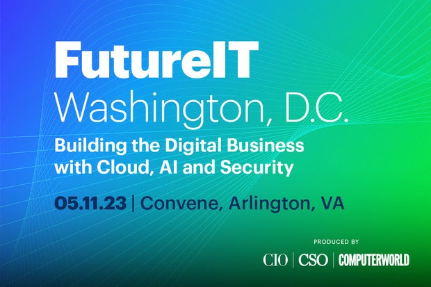 Image: FutureIT Washington, DC: Building the Digital Business with Cloud, AI and Security