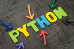 Python in alphabet letters