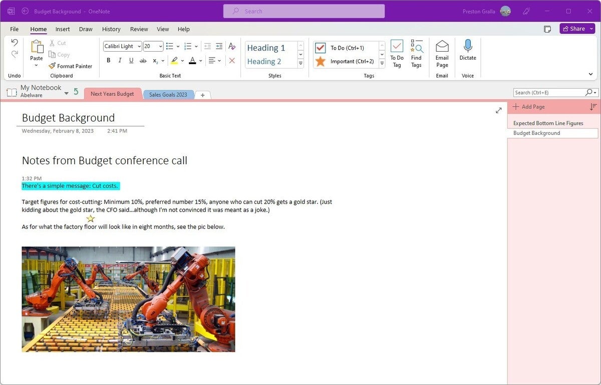 01 onenote windows app