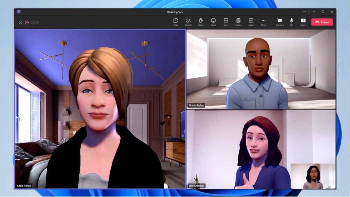 Microsoft teams avatars