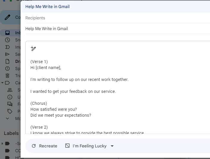 google help me write 08b feeling lucky gmail