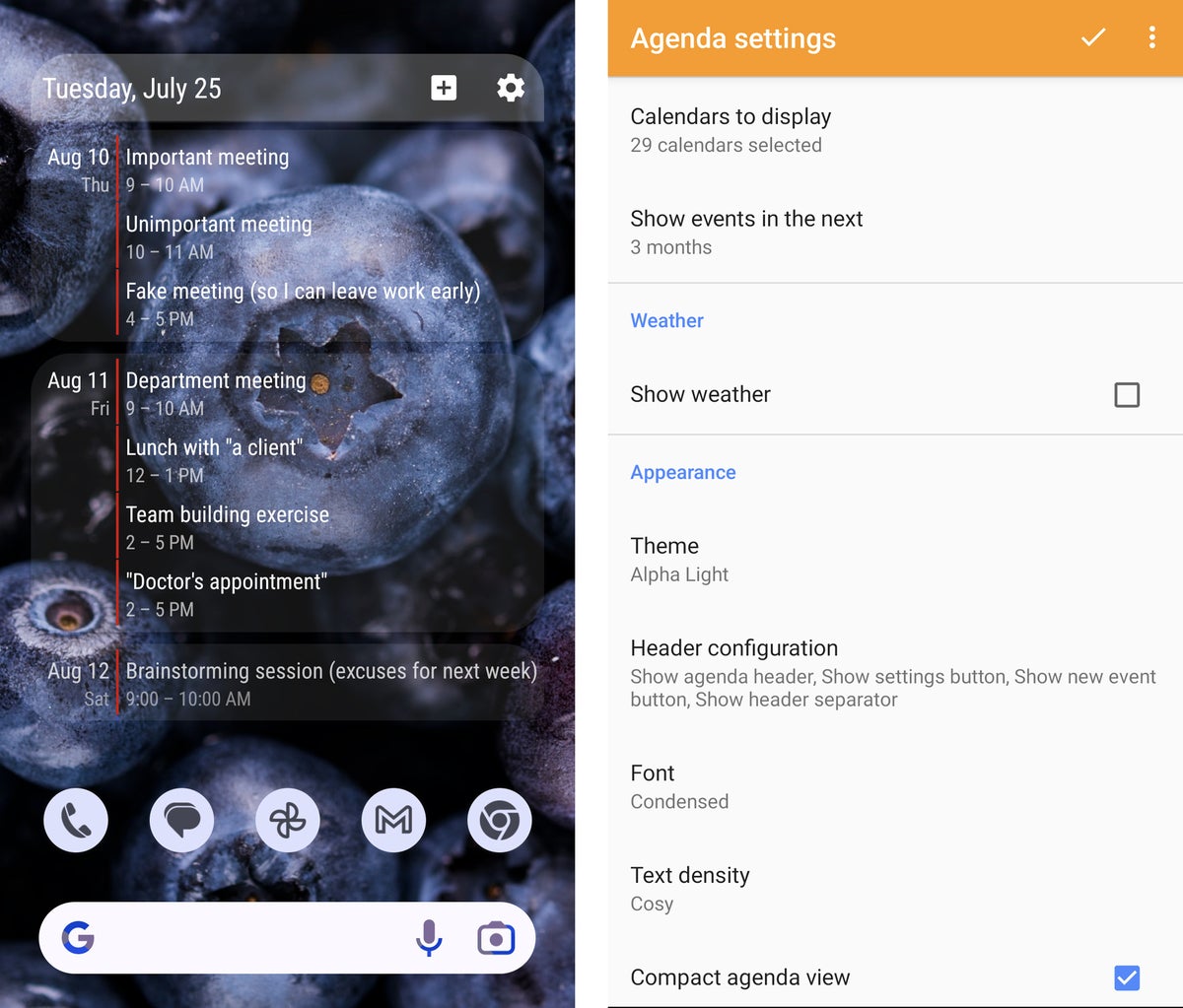 best android calendar apps event flow