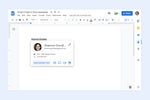 How to use smart chips in Google Docs and Sheets