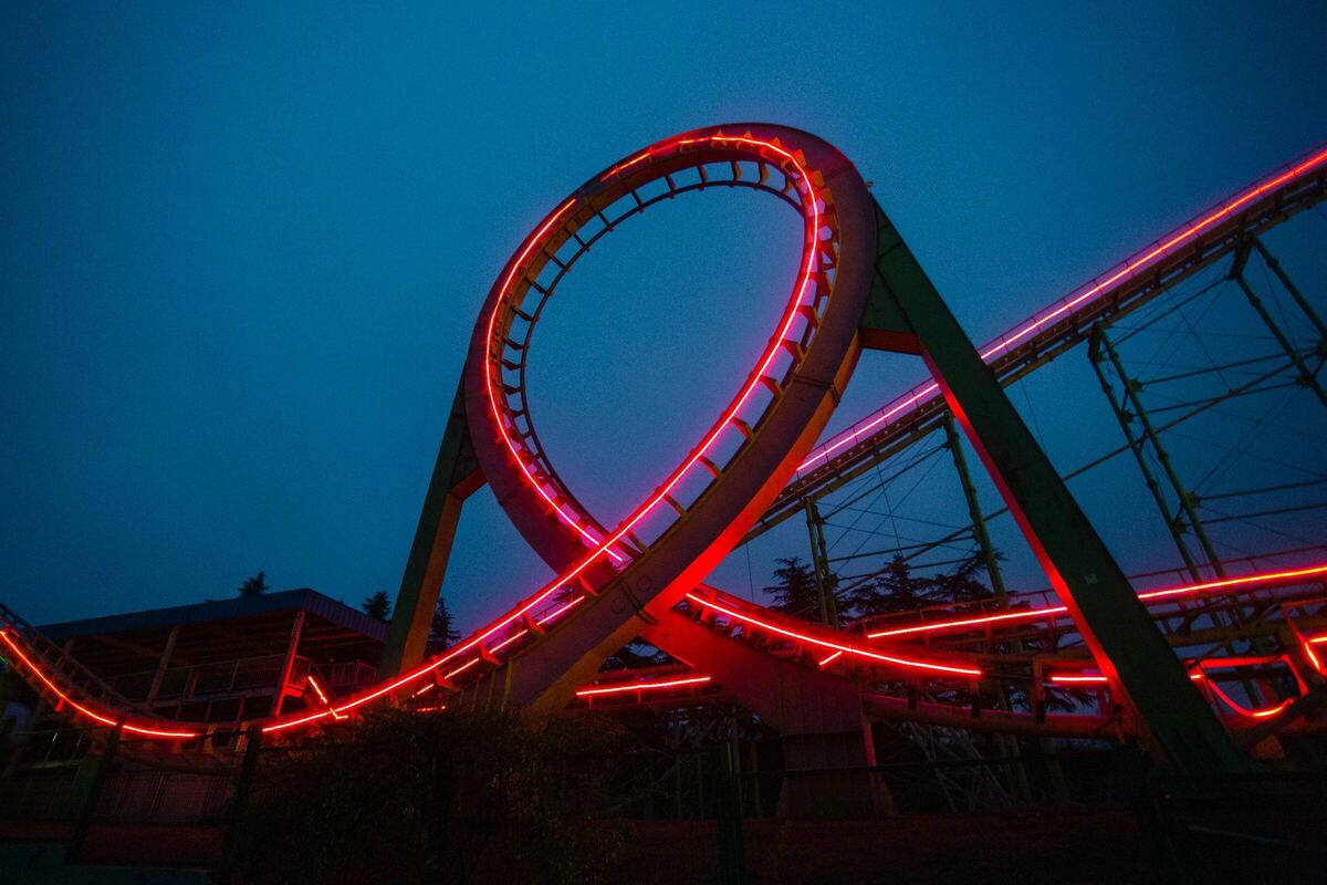roller coaster loop by aleksandr popov via unsplash