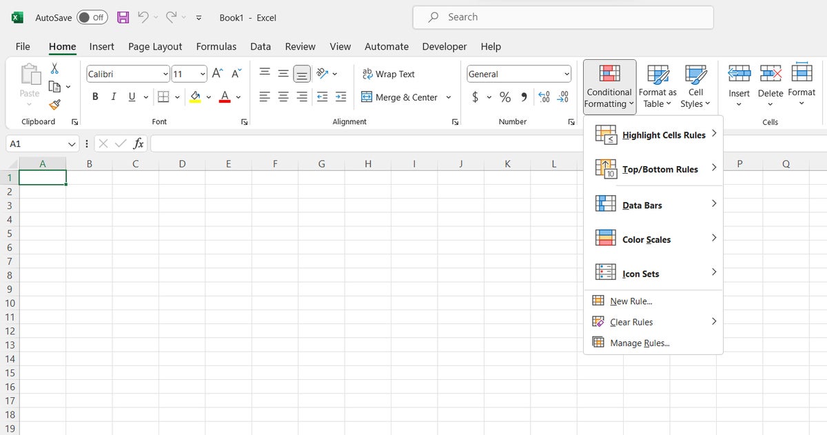 conditional formatting excel 01 cond format menu