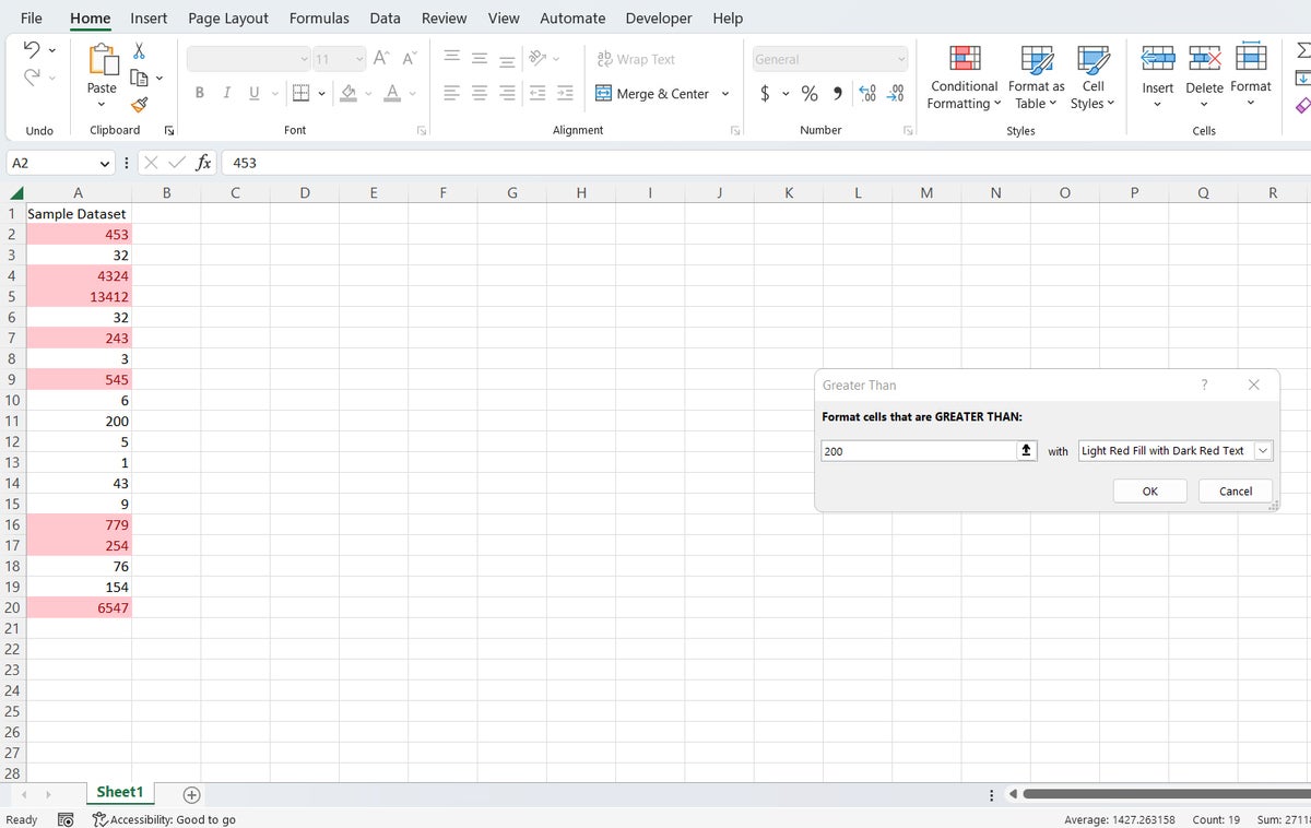 conditional formatting excel 05 formatting applied