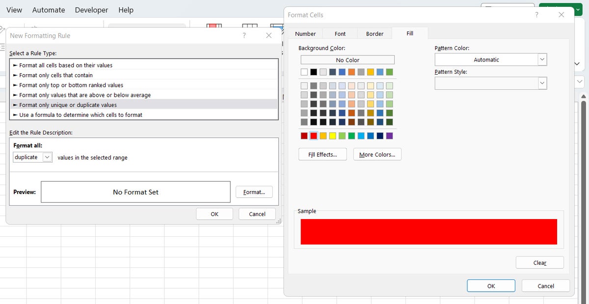 conditional formatting excel 16 format cells