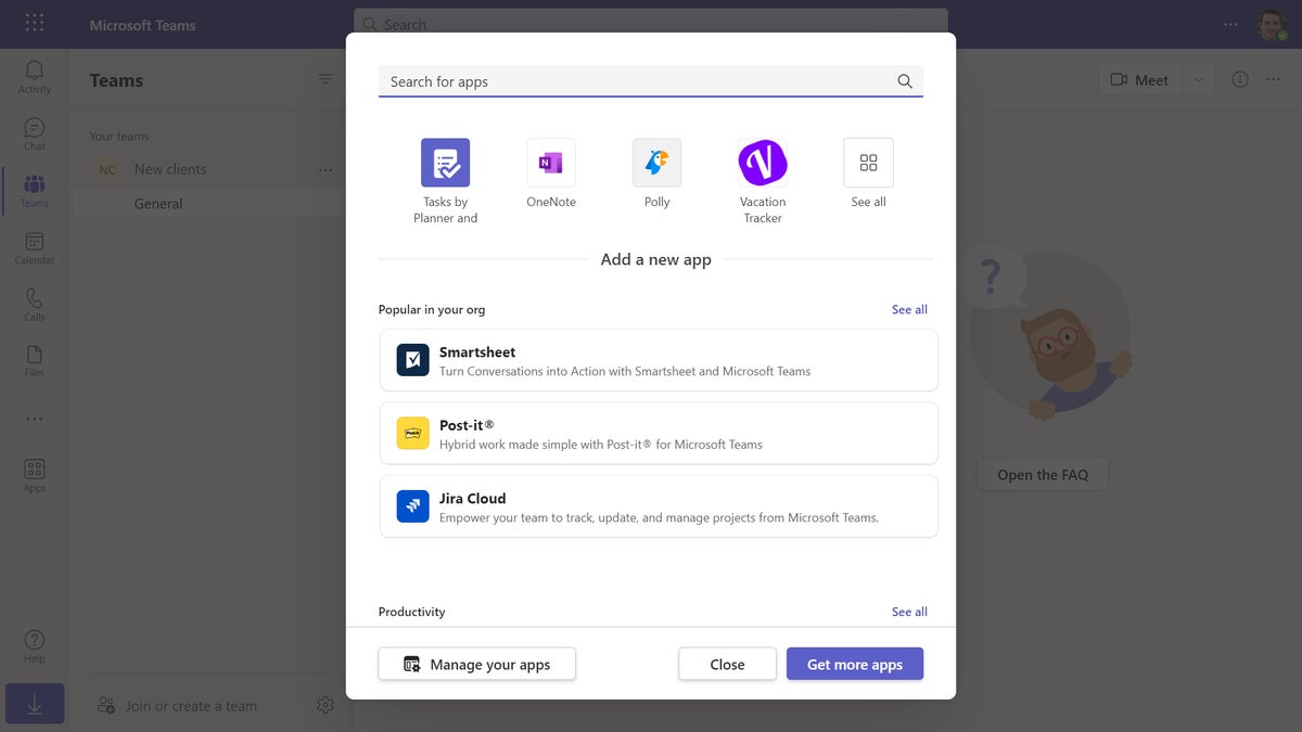 microsoft teams apps collab 01 add app tab